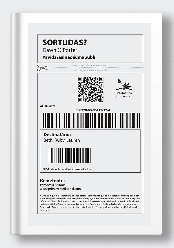 Livro Sortudas?: #avidarealnãoéumapubli