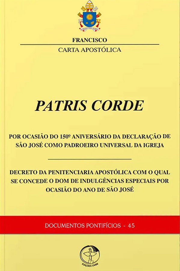 Livro Carta Apostólica Patris Corde - Documentos Pontifícios 45