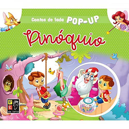 Livro Contos De Fadas Pop- Up Pinóquio