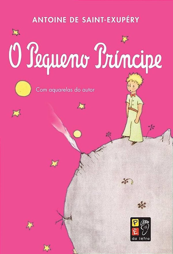 Livro Pequeno principe (capa dura) rosa