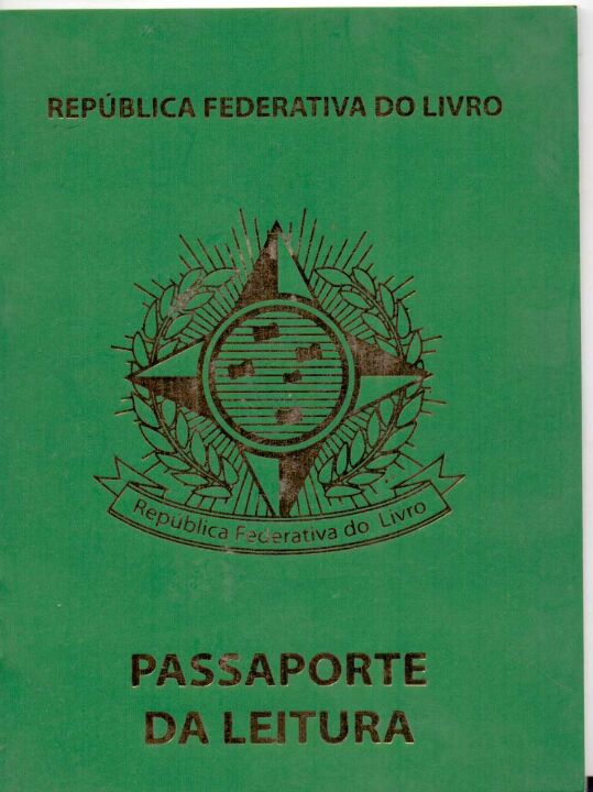 Livro Passaporte da leitura verde