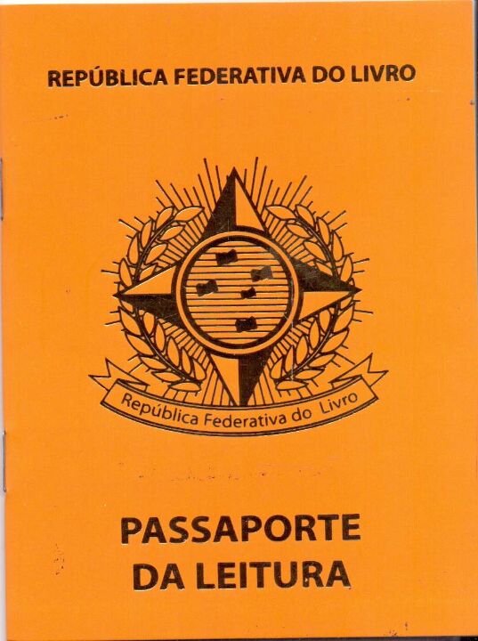 Livro Passaporte Da Leitura  Laranja