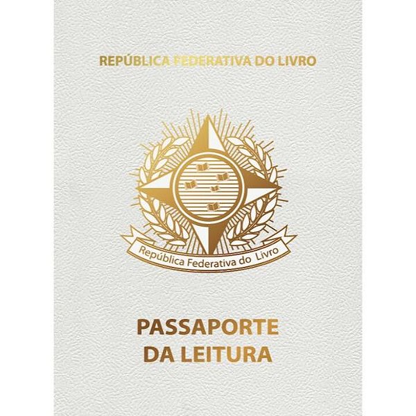 Livro Passaporte da leitura branco