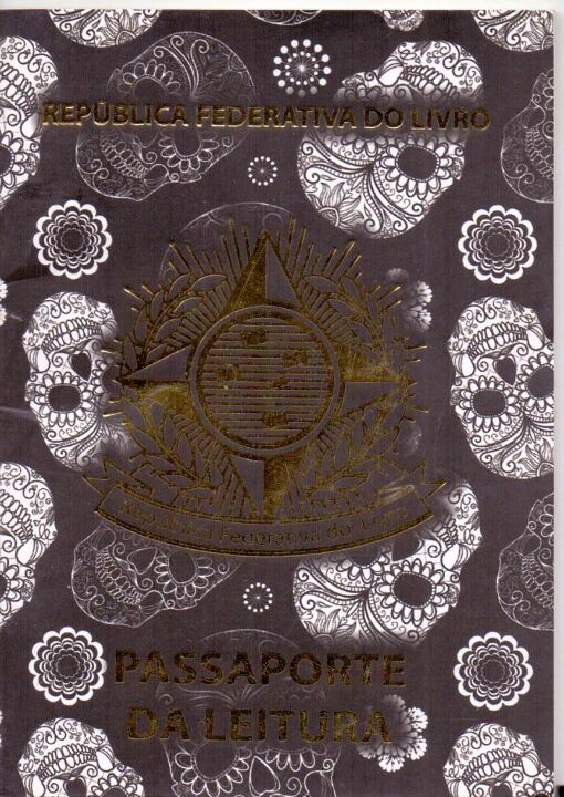 Livro Passaporte Da Leitura  Caveira