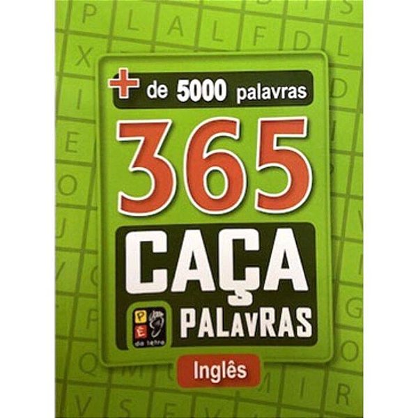 Livro 365 Caça Palavras - Inglês