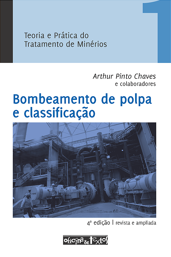 Livro Bombeamento de polpa e classificação (Volume 1)