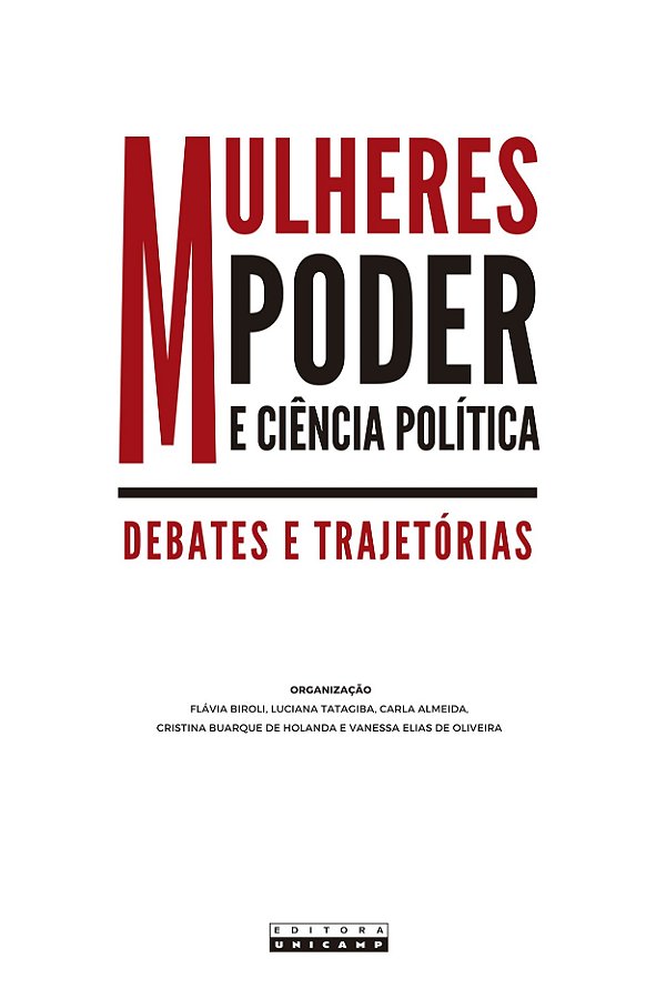 Livro Mulheres, poder e ciência política: debates e trajetórias
