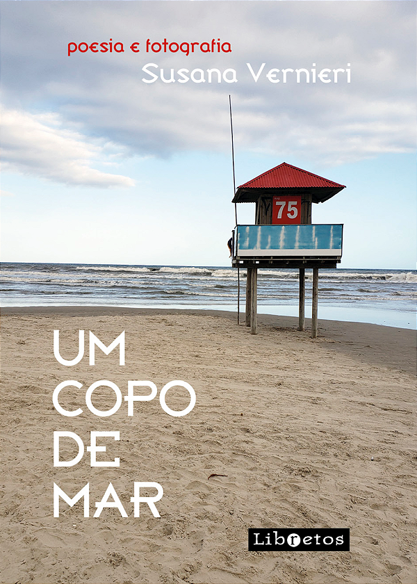 Livro Um copo de mar: poesia e fotografia