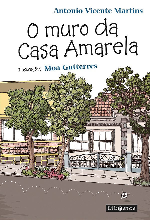 Livro O muro da casa amarela