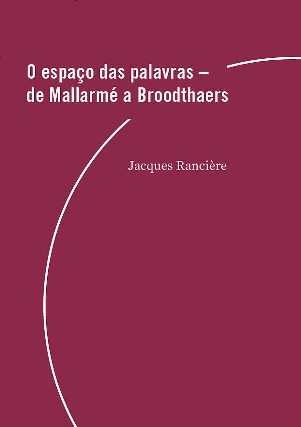 Livro O espaço das palavras: de Mallarmé a Broodthaers