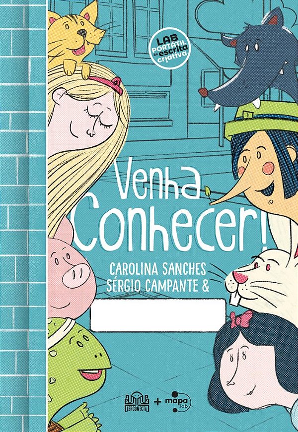 Livro Venha conhecer!: laboratório portátil de escrita cr...
