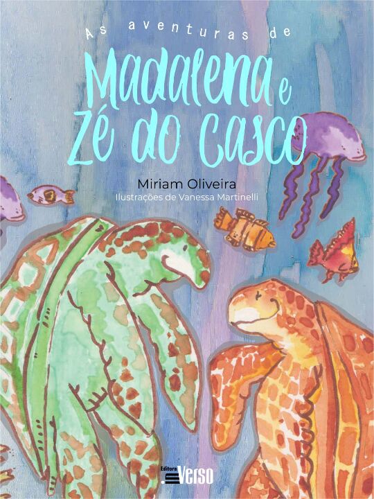 Livro As aventuras de Madalena e Zé do Casco