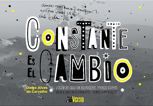 Livro Constante es el cambio: viagem ao Chile em ilustraç...