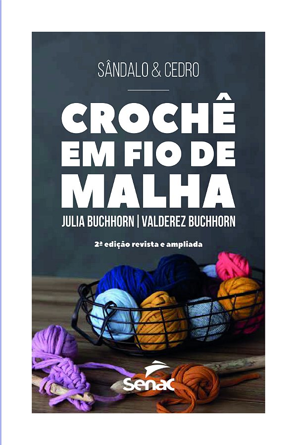 Livro Crochê em fio de malha