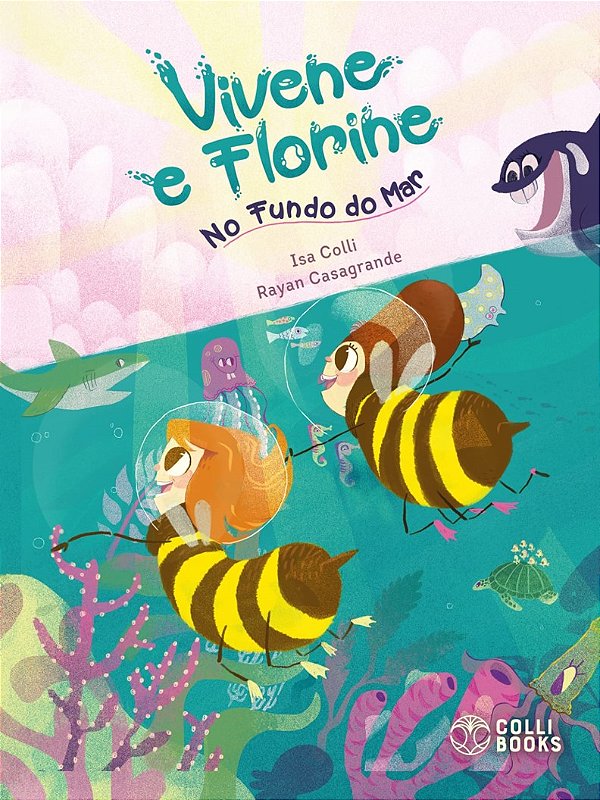 Livro Vivene e Florine no fundo do mar