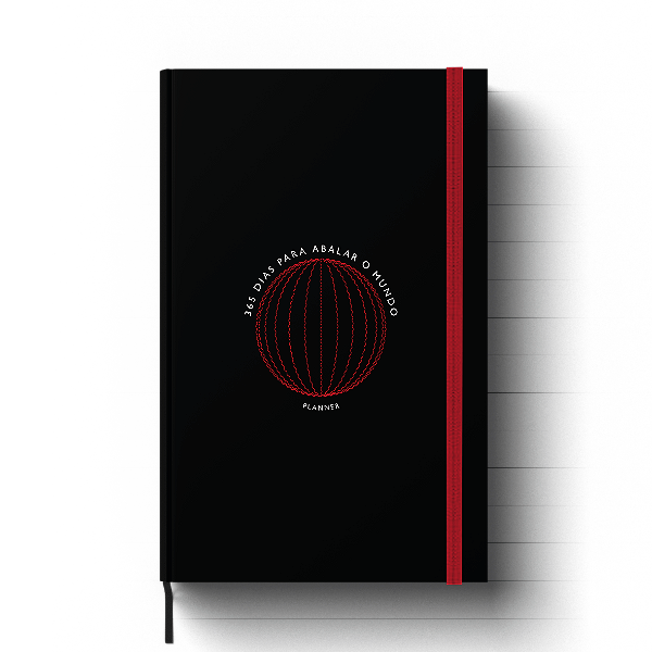 Livro Planner - 365 Dias Para Abalar O Mundo