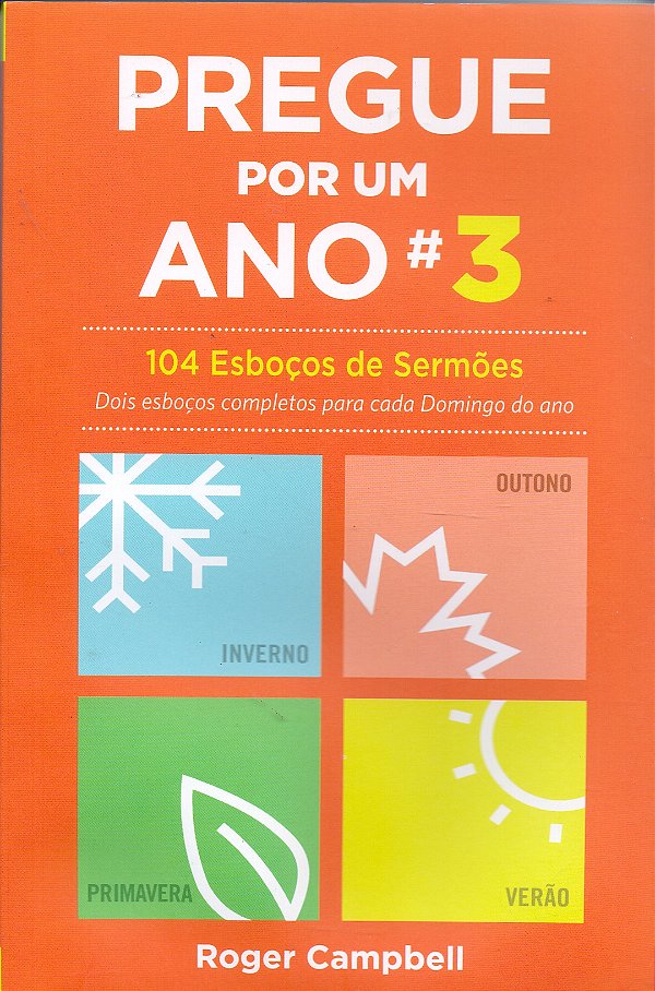Livro Pregue Por Um Ano 3