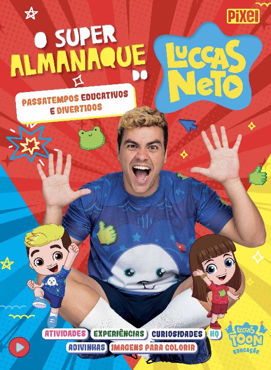 Livro O Super Almanaque do Luccas Neto