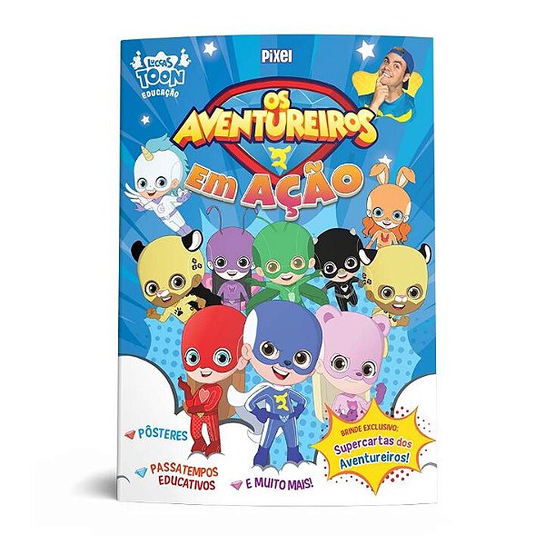 Livro Os Aventureiros em Ação