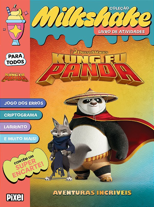 Livro Coleção Milkshake - Kung Fu Panda