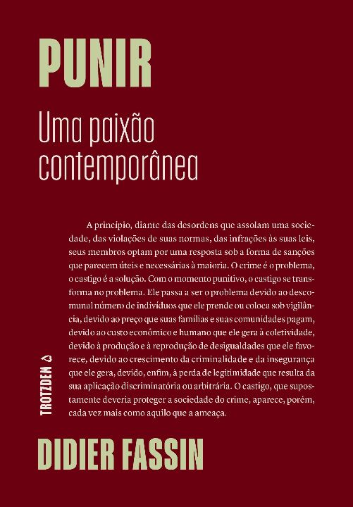 Livro Punir - uma paixão contemporânea