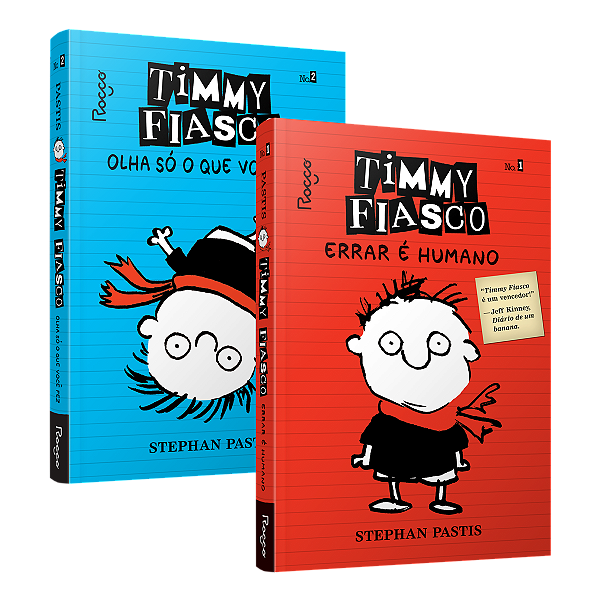 Livro Kit timmy fiasco