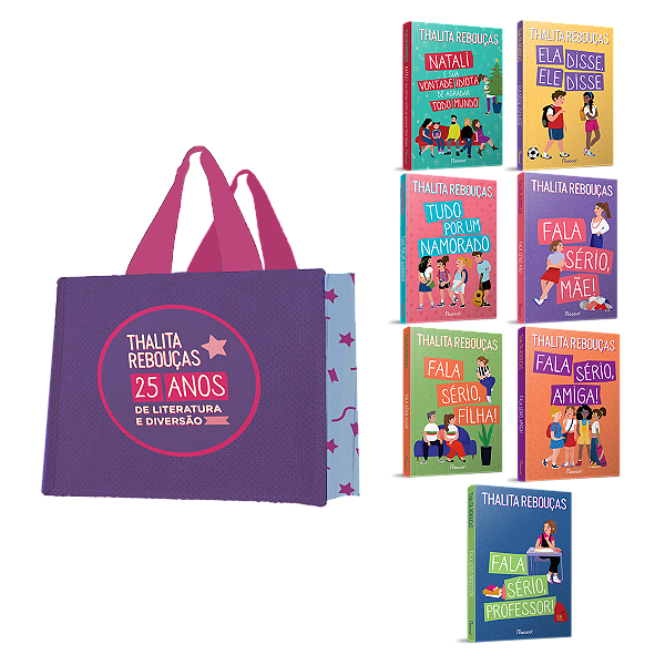 Livro Coleção thalita rebouças 25 anos (7 livros)