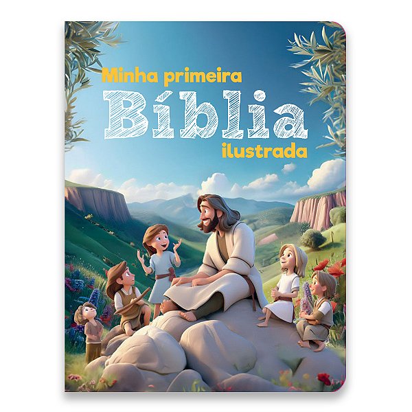 Livro Minha Primeira Bíblia Ilustrada