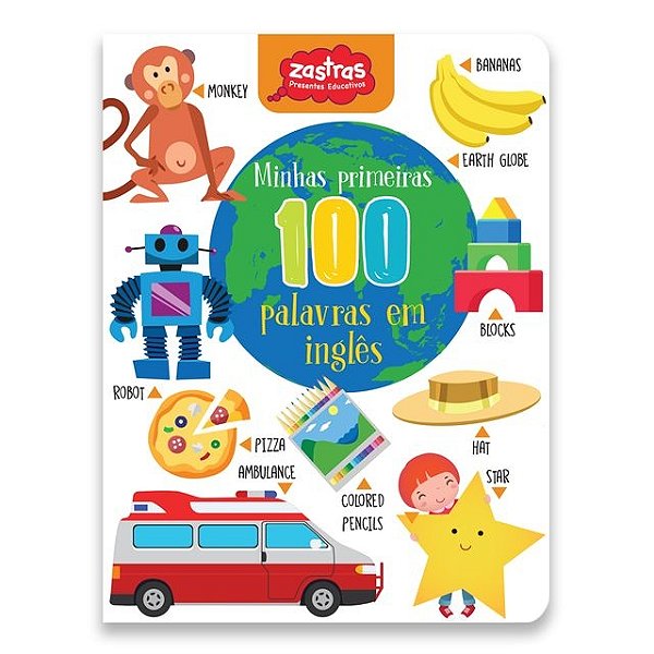 Livro Minhas Primeiras 100 Palavras Em Inglês