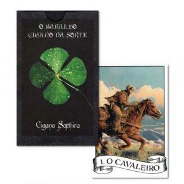 Livro O Baralho Cigano Da Sorte