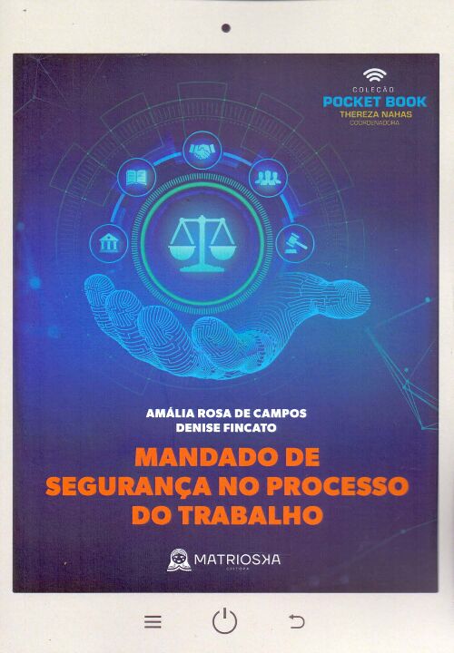 Livro Mandado De Segurança No Processo Do Trabalho - 01Ed...