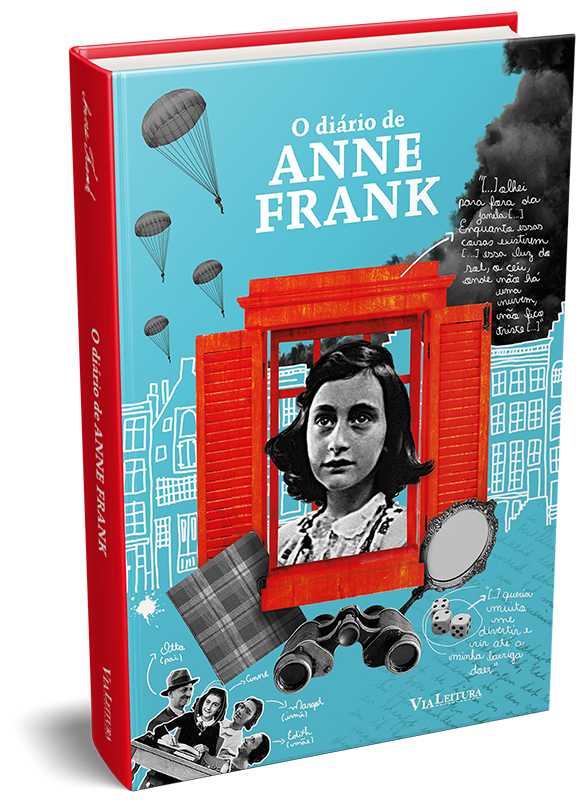 Livro O Diário De Anne Frank: Capa Dura - Edição Especial Com F...