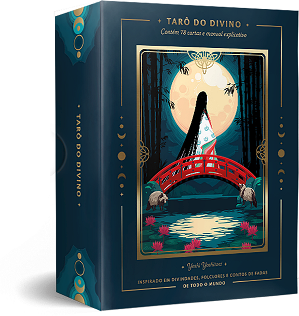 Livro Tarô Do Divino - Inspirado Em Divindades, Folclores...