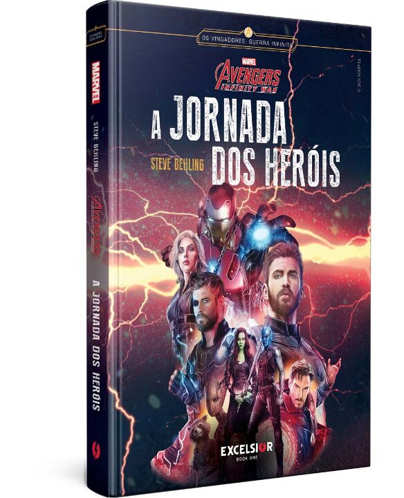 Livro Vingadores: guerra infinita - A jornada dos heróis