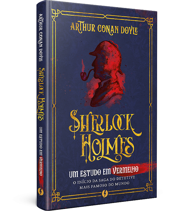 Livro Sherlock holmes: um estudo em vermelho - edição de ...