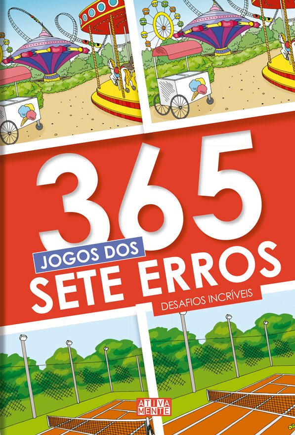 Livro 365 jogos dos sete erros