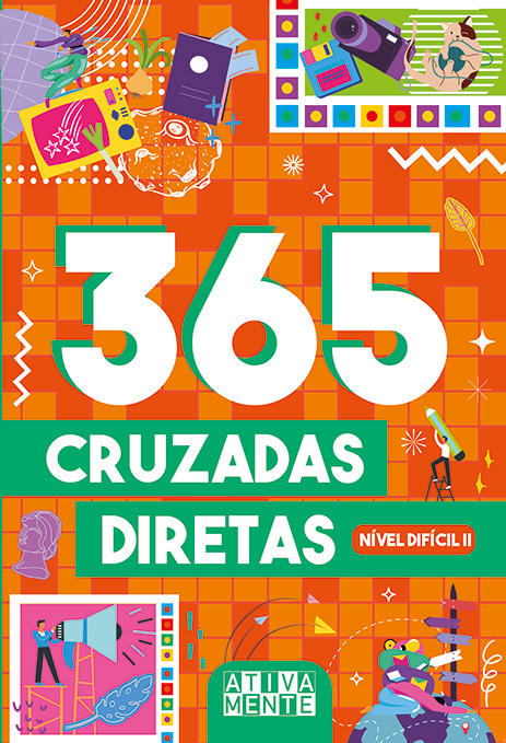 Livro 365 cruzadas diretas - nível difícil II
