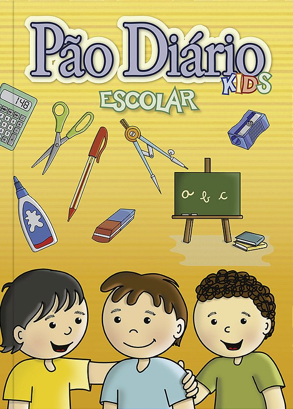 Livro Pão diário kids - escolar - turma