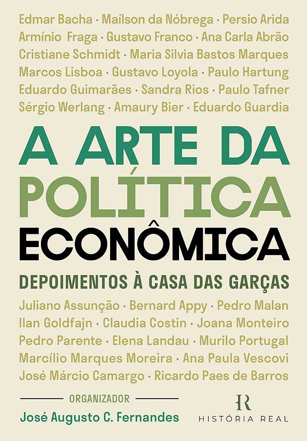 Livro A Arte Da Política Econômica - Depoimentos À Casa D...