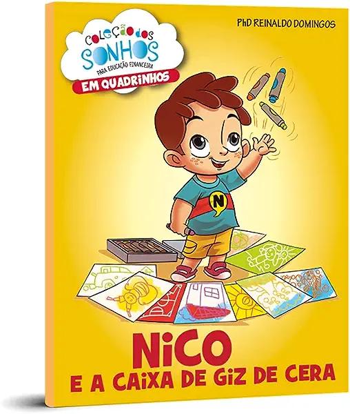Livro Nico e a caixa de giz de cera