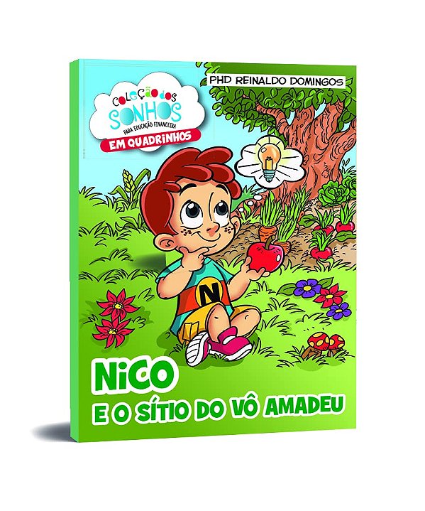 Livro Nico e o sitio do vô amadeu