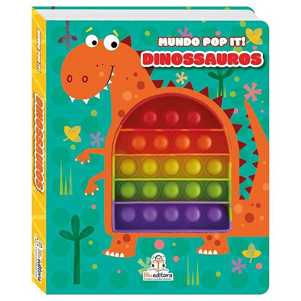 Livro Mundo Pop It! - Dinossauros