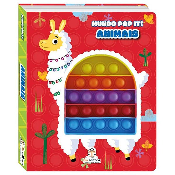 Livro Mundo Pop It! - Animais
