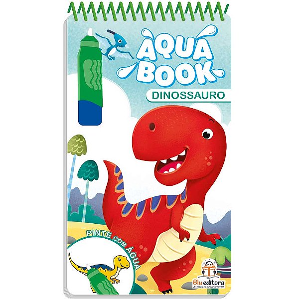Livro Aqua Book: Dinossauro