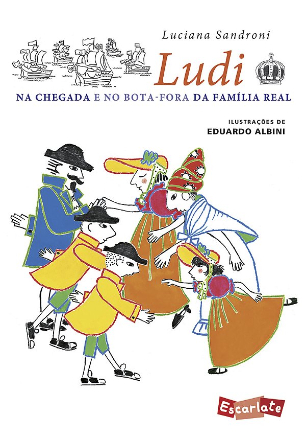 Livro Ludi Na Chegada E No Bota-Fora Da Família Real