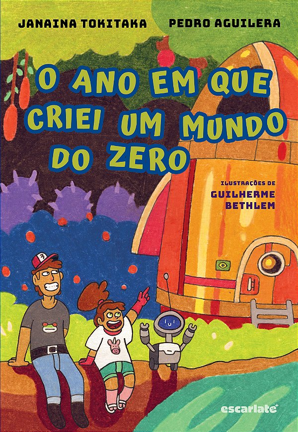 Livro O Ano Em Que Criei Um Mundo Do Zero