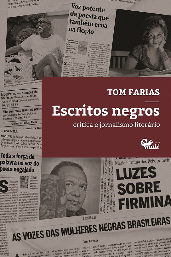 Livro Escritos negros: Crítica e jornalismo literário
