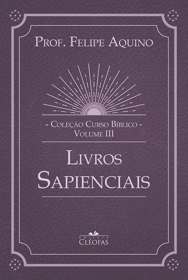 Livro Coleção Curso Bíblico Vol. Iii - Livros Sapenciais