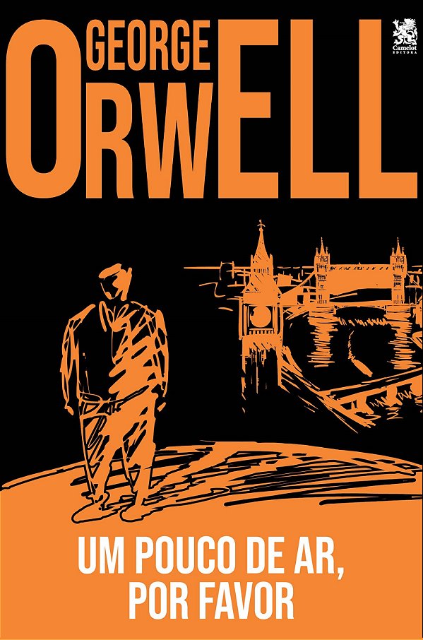 Livro George Orwell - Um Pouco de Ar, Por Favor
