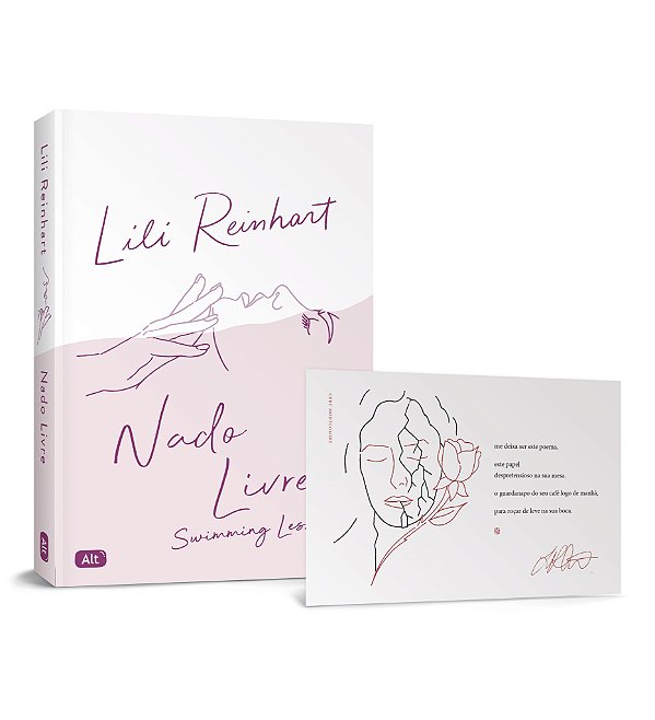 Livro Nado Livre: Swimming Lessons - Brinde Postal Exclus...
